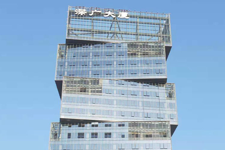 四川廣安·地標建築·深光渠江雲穀
